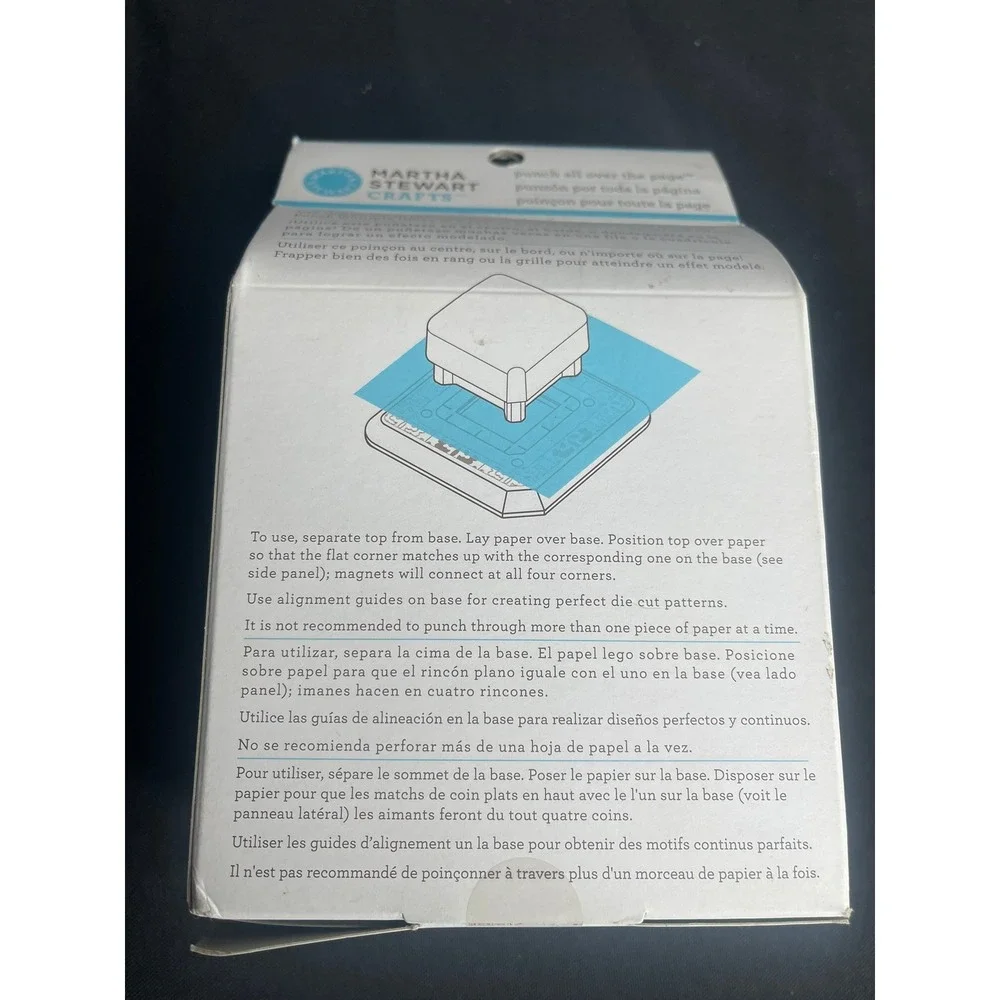 Martha Stewart Crafts Petal Heart Pattern Punch All Over The Page 42-91010